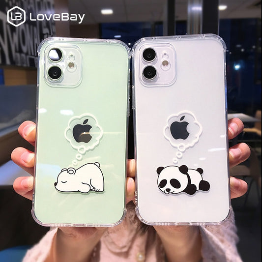 Adorable Bear Panda Phone Case